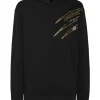 Abbigliamento Sportivo^Plein Sport Cotton Hoodie Sweatshirt LS Lamina Scratch