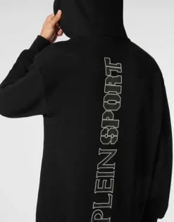 Abbigliamento Sportivo^Plein Sport Cotton Hoodie Sweatshirt LS Lamina Scratch