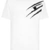 T-shirts^Plein Sport Cotton T-shirt Round Neck SS Lamina Scratch