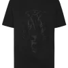T-shirts^Plein Sport Cotton T-shirt Round Neck SS  Lamina Tiger