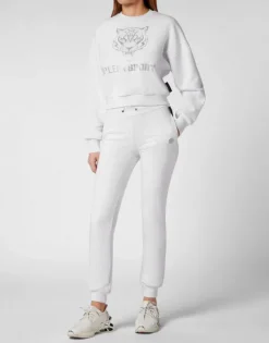 Abbigliamento Sportivo^Plein Sport Cropped Hoodie Sweatjacket Tiger