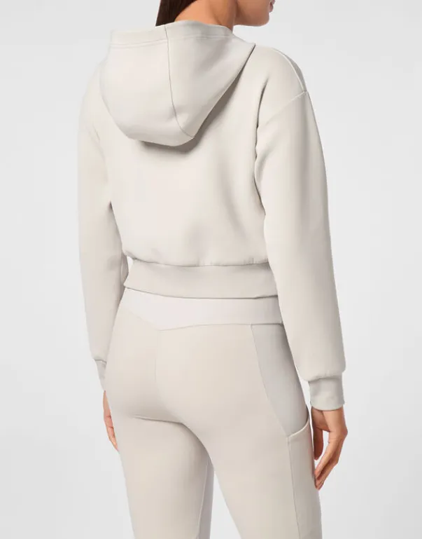 Abbigliamento Sportivo^Plein Sport Cropped Hoodie Sweatshirt