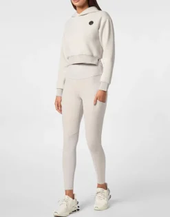 Abbigliamento Sportivo^Plein Sport Cropped Hoodie Sweatshirt