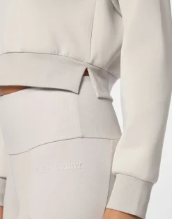 Abbigliamento Sportivo^Plein Sport Cropped Hoodie Sweatshirt