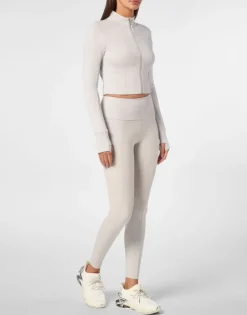 Abbigliamento Sportivo^Plein Sport Cropped Jogging Full Zip