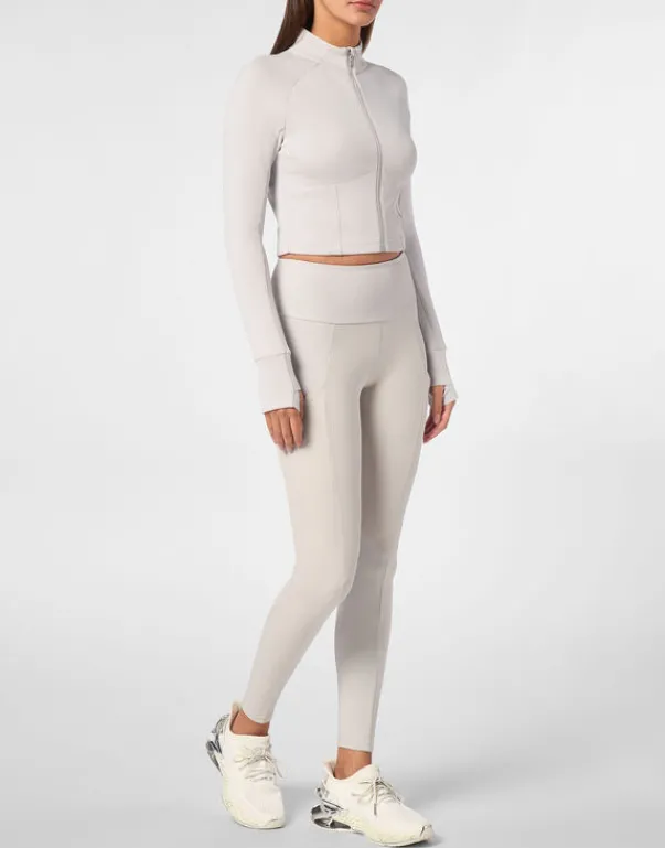 Abbigliamento Sportivo^Plein Sport Cropped Jogging Full Zip