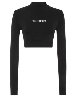 Abbigliamento Sportivo^Plein Sport Cropped Sport Top