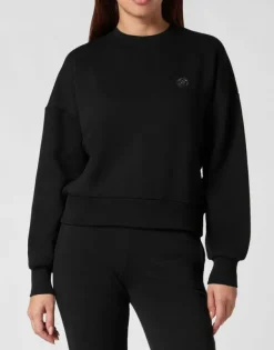 Abbigliamento Sportivo^Plein Sport Cropped Sweatshirt LS Glitter