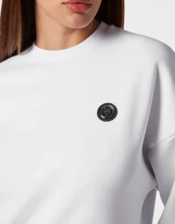 Abbigliamento Sportivo^Plein Sport Cropped Sweatshirt LS Glitter