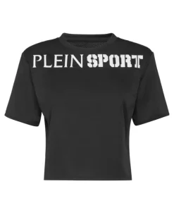 T-shirt & Polo^Plein Sport Cropped T-shirt Round Neck SS