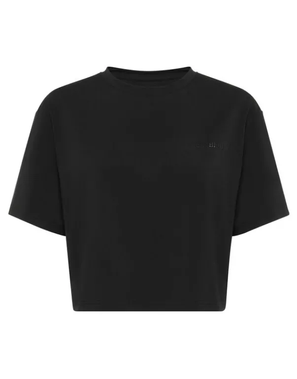 T-shirt & Polo^Plein Sport Cropped T-shirt Round Neck SS