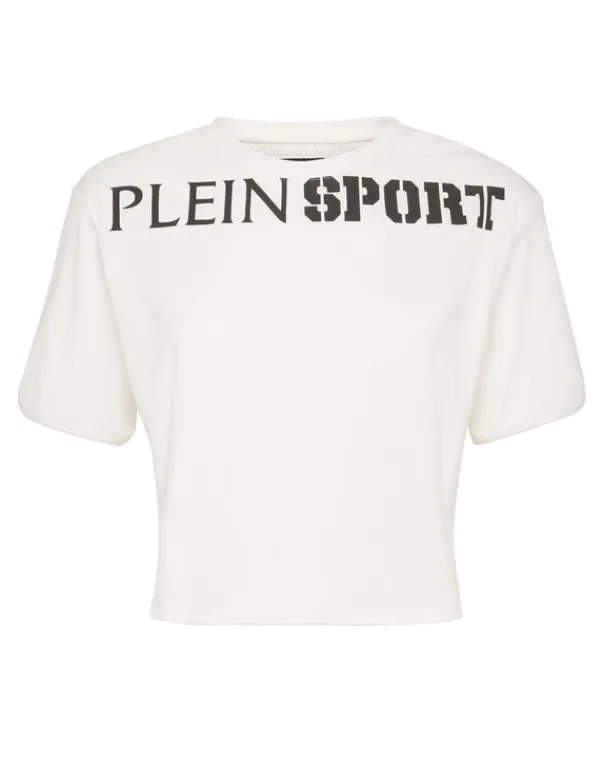T-shirt & Polo^Plein Sport Cropped T-shirt Round Neck SS