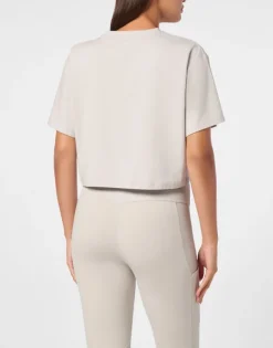 T-shirt & Polo^Plein Sport Cropped T-shirt Round Neck SS