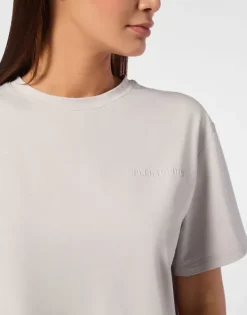 T-shirt & Polo^Plein Sport Cropped T-shirt Round Neck SS