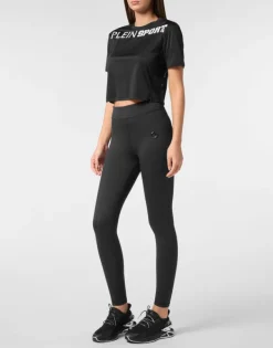 T-shirt & Polo^Plein Sport Cropped T-shirt Round Neck SS