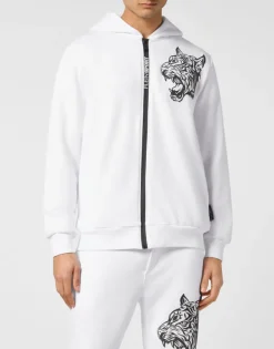 Giacche | Abbigliamento Sportivo^Plein Sport Hoodie Sweatjacket