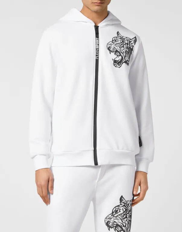Giacche | Abbigliamento Sportivo^Plein Sport Hoodie Sweatjacket