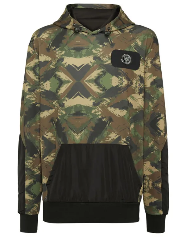 Abbigliamento Sportivo^Plein Sport Hoodie sweatshirt Camouflage