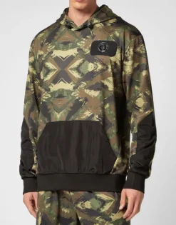 Abbigliamento Sportivo^Plein Sport Hoodie sweatshirt Camouflage