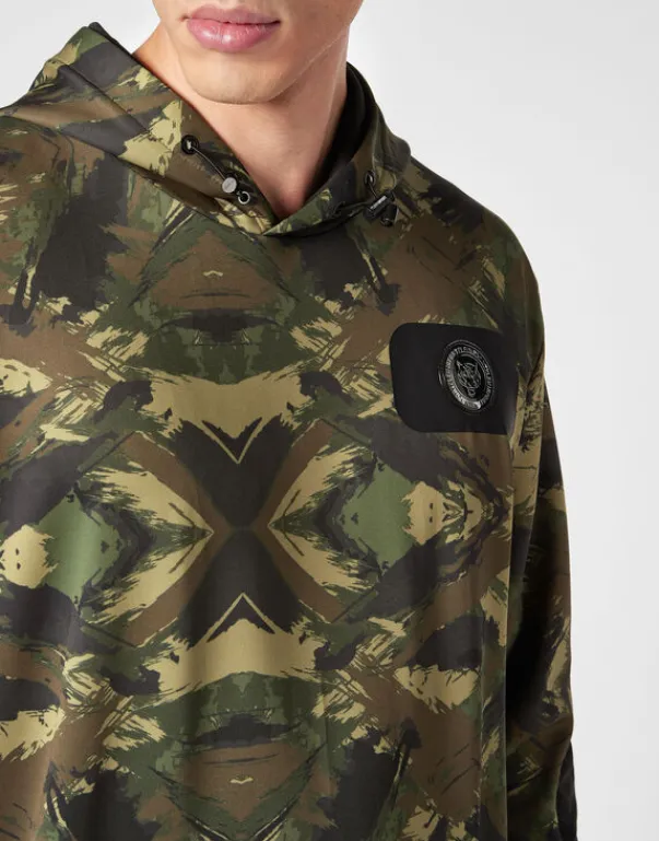 Abbigliamento Sportivo^Plein Sport Hoodie sweatshirt Camouflage