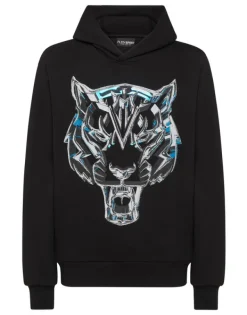 Abbigliamento Sportivo^Plein Sport Hoodie Sweatshirt Chrome Tiger