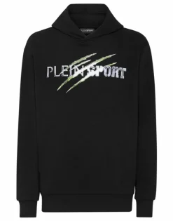 Abbigliamento Sportivo^Plein Sport Hoodie Sweatshirt Chrome Scratch Edition
