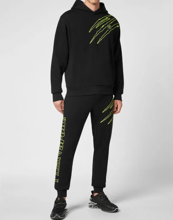 Abbigliamento Sportivo^Plein Sport Hoodie Sweatshirt Scratch