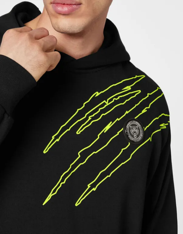 Abbigliamento Sportivo^Plein Sport Hoodie Sweatshirt Scratch