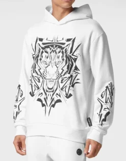 Abbigliamento Sportivo^Plein Sport Hoodie Sweatshirt Thunder Tiger