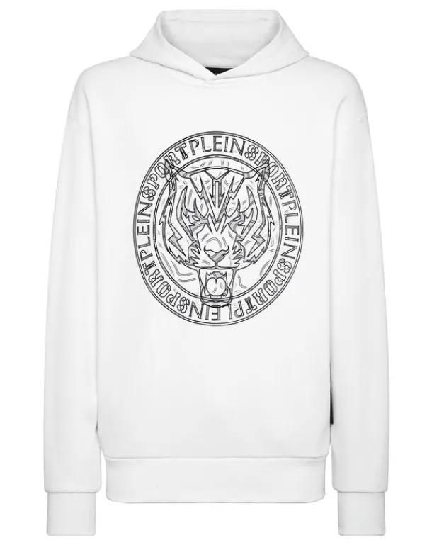 Abbigliamento Sportivo^Plein Sport Hoodie Sweatshirt Tiger