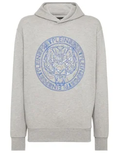 Abbigliamento Sportivo^Plein Sport Hoodie Sweatshirt Tiger