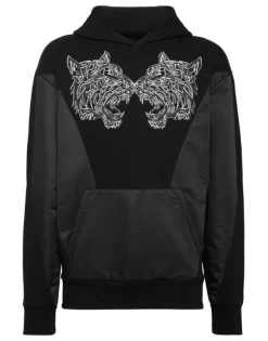 Abbigliamento Sportivo^Plein Sport Hoodie Sweatshirt Tiger