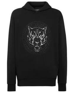 Abbigliamento Sportivo^Plein Sport Hoodie Sweatshirt Tiger