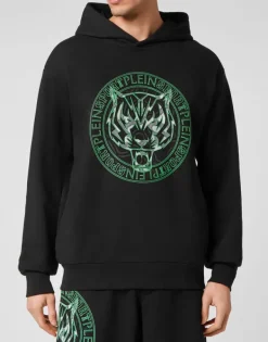 Abbigliamento Sportivo^Plein Sport Hoodie Sweatshirt Tiger