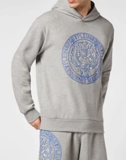 Abbigliamento Sportivo^Plein Sport Hoodie Sweatshirt Tiger
