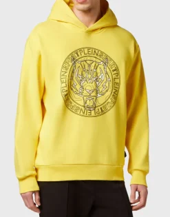 Abbigliamento Sportivo^Plein Sport Hoodie Sweatshirt Tiger