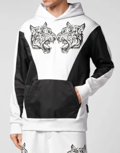 Abbigliamento Sportivo^Plein Sport Hoodie Sweatshirt Tiger