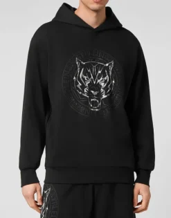 Abbigliamento Sportivo^Plein Sport Hoodie Sweatshirt Tiger