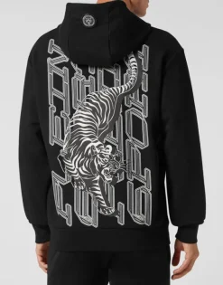 Abbigliamento Sportivo^Plein Sport Hoodie Sweatshirt Tiger