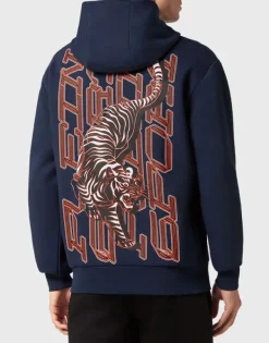 Abbigliamento Sportivo^Plein Sport Hoodie Sweatshirt Tiger