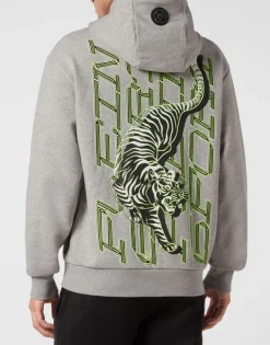 Abbigliamento Sportivo^Plein Sport Hoodie Sweatshirt Tiger
