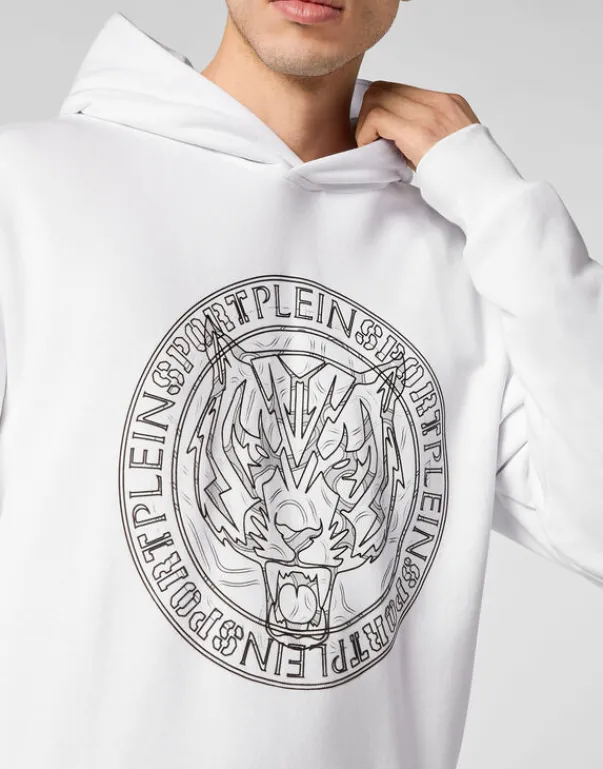 Abbigliamento Sportivo^Plein Sport Hoodie Sweatshirt Tiger