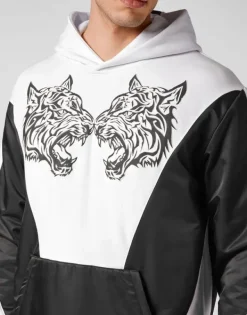 Abbigliamento Sportivo^Plein Sport Hoodie Sweatshirt Tiger