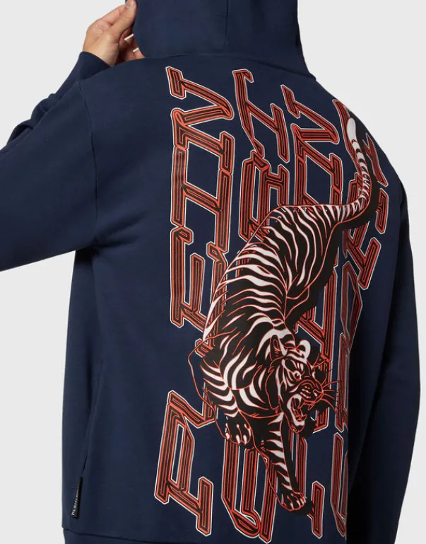 Abbigliamento Sportivo^Plein Sport Hoodie Sweatshirt Tiger