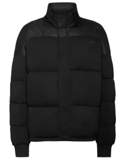 Giacche^Plein Sport Hybrid Jersey Puffered Jacket LS