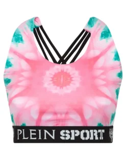 Lingerie^Plein Sport Jogging Bra Optical Flower