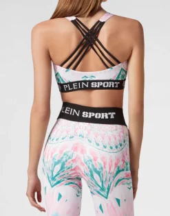 Lingerie^Plein Sport Jogging Bra Optical Flower