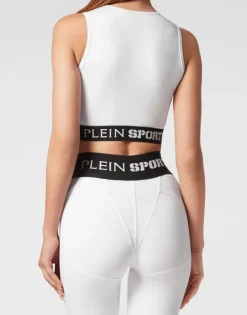 Abbigliamento Sportivo^Plein Sport Jogging Cropped Top Basic