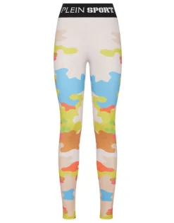 Abbigliamento Sportivo^Plein Sport Jogging Cutting Leggings Camouflage