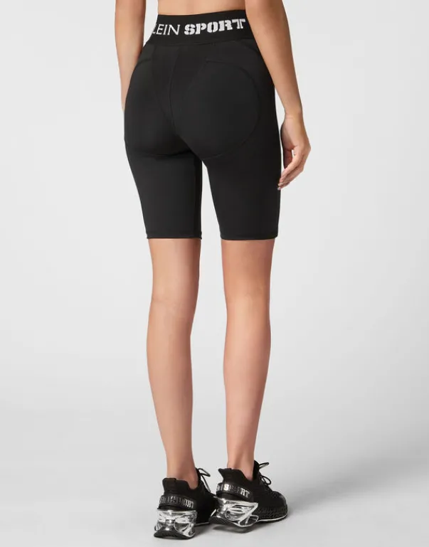Abbigliamento Sportivo^Plein Sport Jogging Cyclist Push Up Leggings Basic
